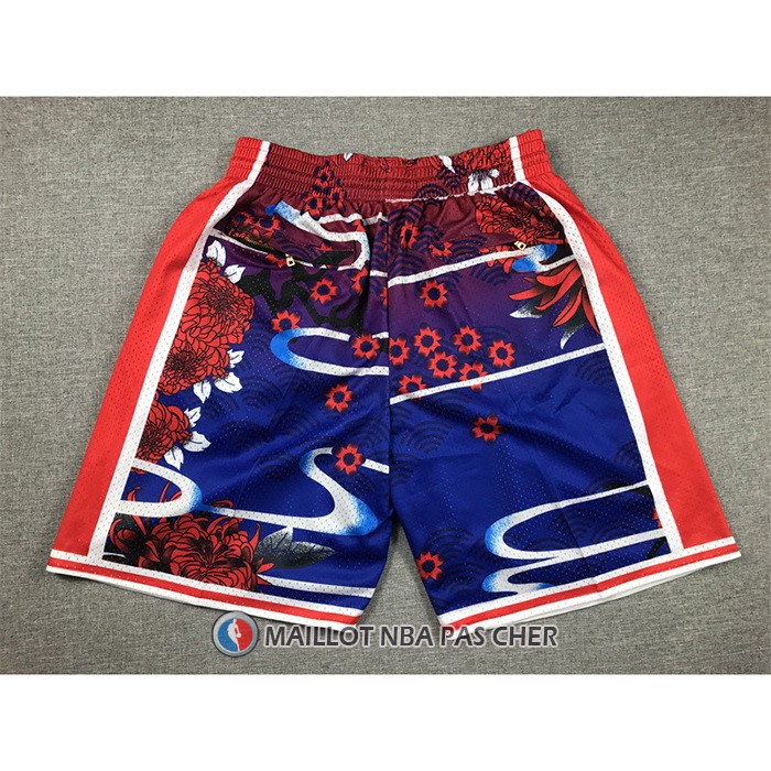 Short Philadelphia 76ers Lunar New Year Mitchell & Ness Just Don Rouge